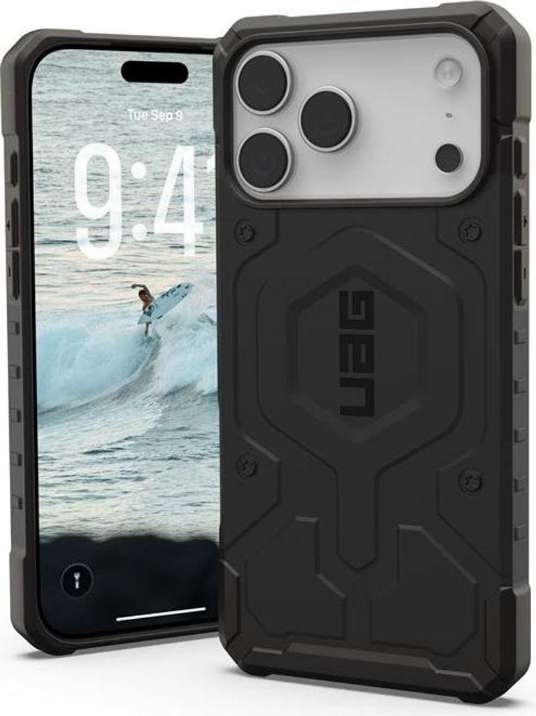 Urban Armor Gear Pathfinder, Cover, Apple, iPhone 17 Pro Max, 17,5 cm (6.9"), Schwarz