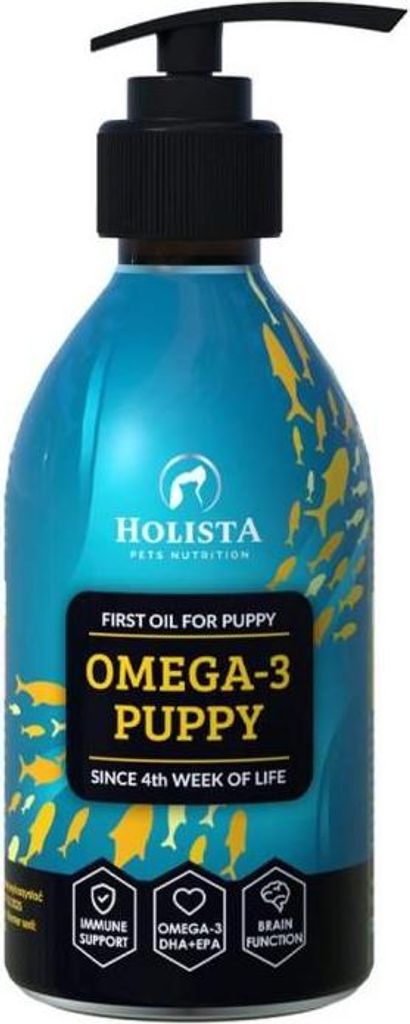 HOLISTA Omega-3 Puppy - nahrungsergänzungsmittel für hunde und katzen - 100ml