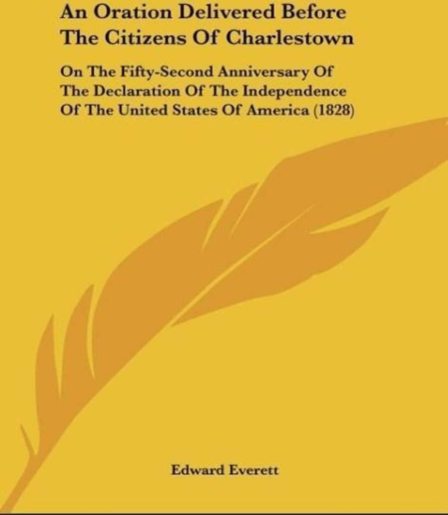 An Oration Delivered Before The Citizens Of Charlestown