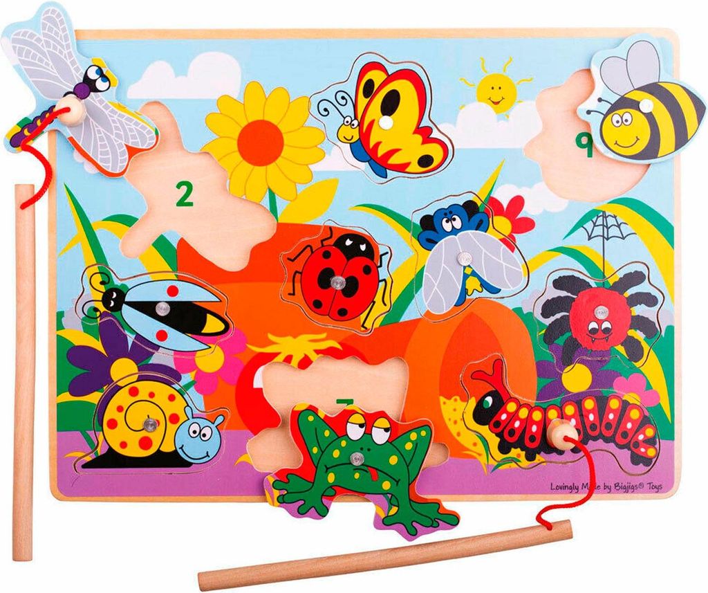 Bigjigs Toys Hölzerne Insektenfänger