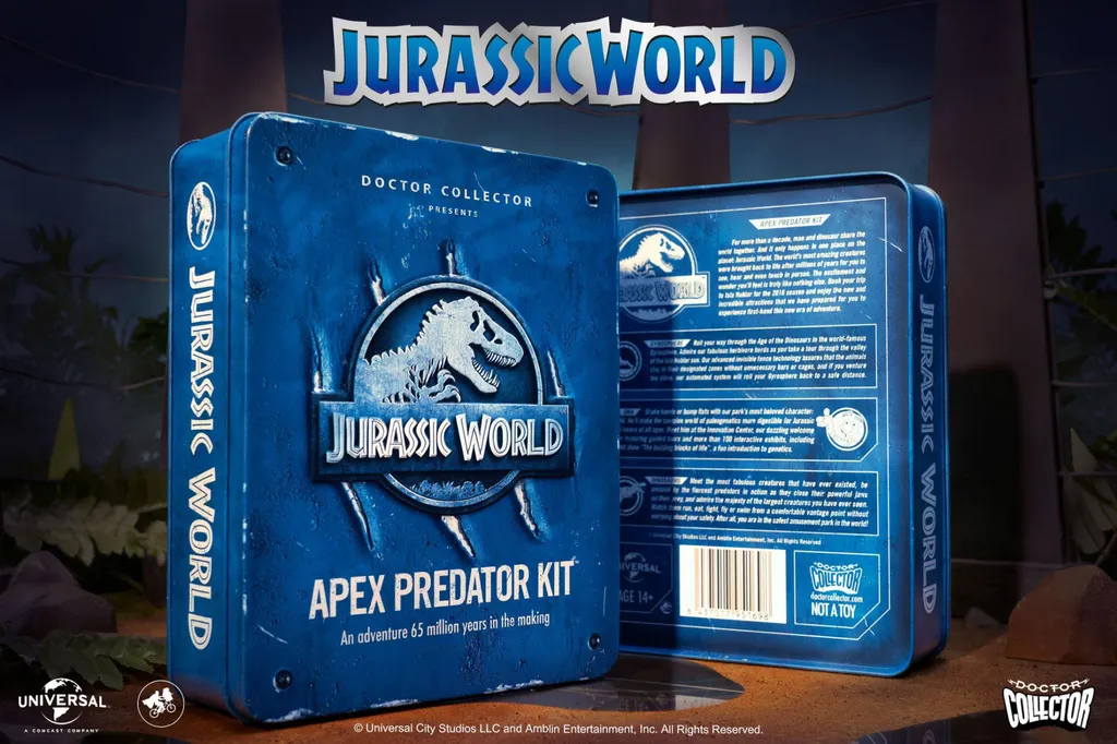 Kit Accessoires Jurassic World Apex Predator Finition Luxe et Répliques
