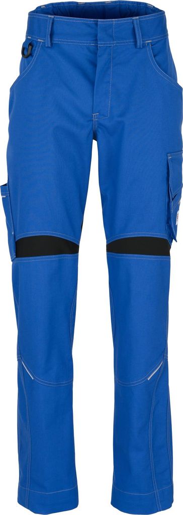 beb HANDWERK Herren Bundhose FLEX Polyestermix Kornblau/Schwarz 54