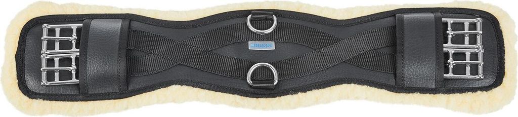 Sattelgurt CROSS-DR-FELL D, Kurzgurt, Farbe:Schwarz, Länge in cm:80