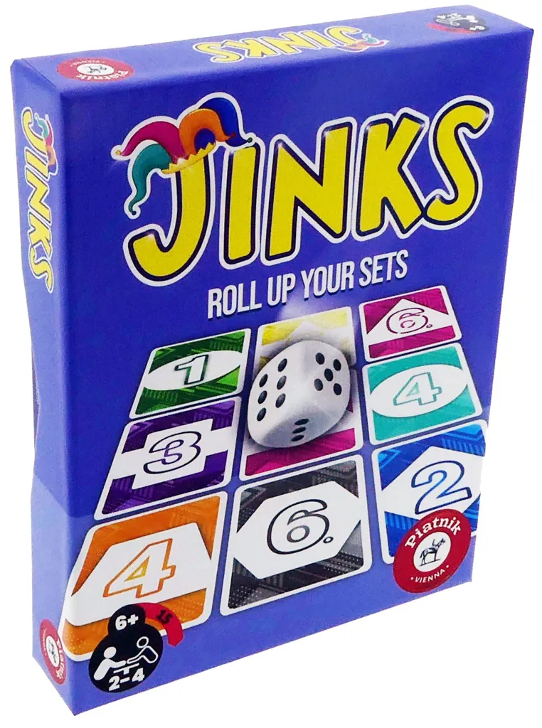 Jeu familial de cartes stratégique Jinks Piatnik : divertissement complet