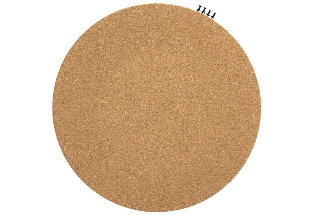 Zeller Present Pinboard Kork rund ø44cm, natur