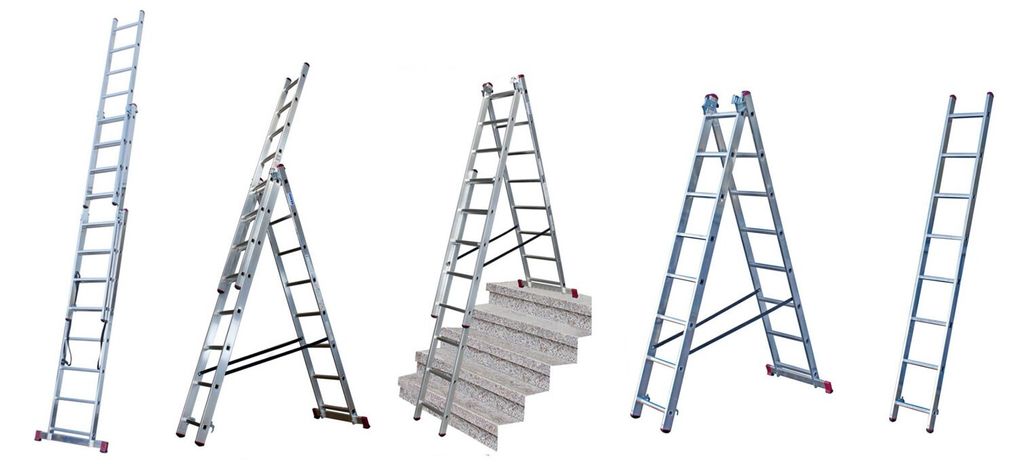 KRAUSE CORDA drabina aluminiowa wielofunkcyjna NA SCHODY Zdjęcie produktu 