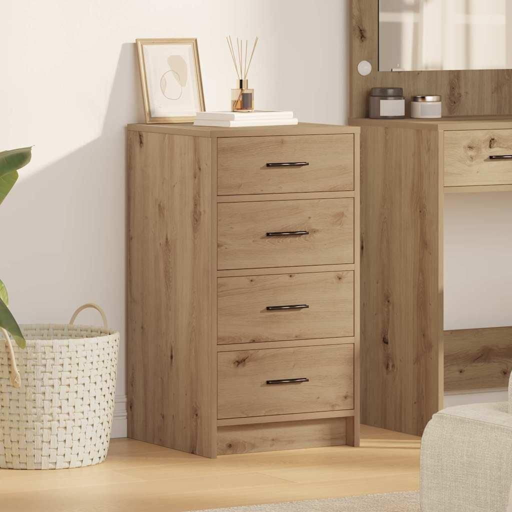 Maison Exclusive - Sideboard Artisan-Eiche 40 x 41 x 75 cm Holzwerkstoff
