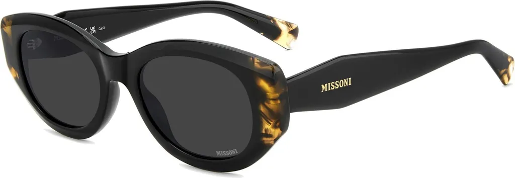 Lunettes Missoni MIS 0272/S en Acétate Noir Havana avec Verres Dégradés