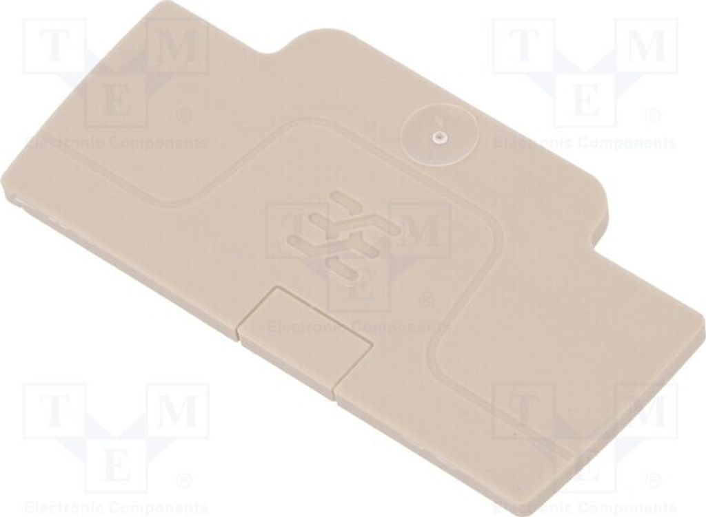 1x Grenzplatte farblos 1552600000 AEP 2C 1.5 Schienen-Steckverbinder