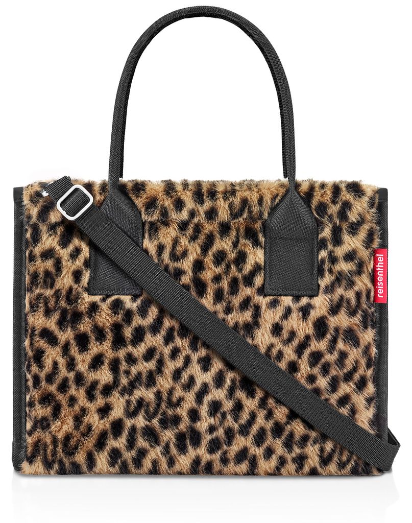 Reisenthel Daily Shopper XS, imitatiebont, luipaardprint Productafbeelding 
