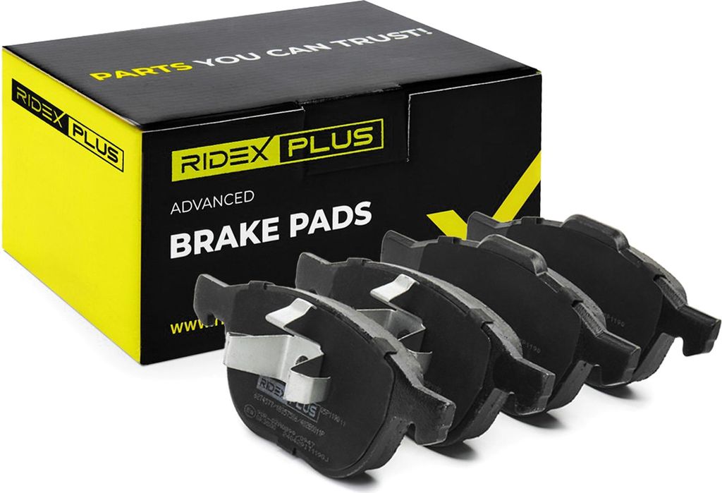 RIDEX PLUS Bremsbeläge Satz Vorne Bremsklötze für FORD FOCUS III Turnier 402B0011P