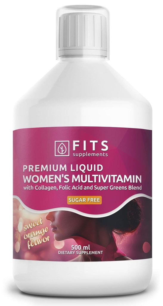 Liquid Multivitamin für Frauen, zuckerfrei, 500 ml Produktbild 