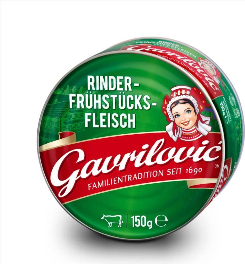 Gavrilovic "Govedi narezak" Rinderfrühstücksfleisch 150g Produktbild 