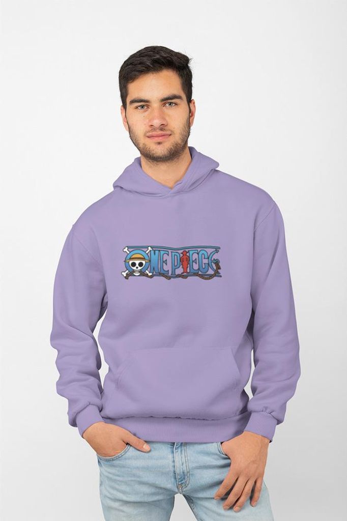 D&B Uni Hoodie MO00039 One Piece Lavendel-Größe XL