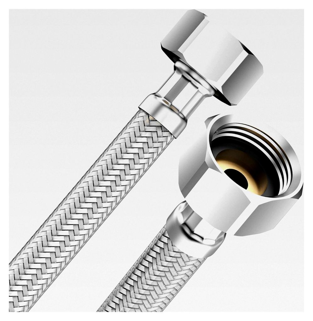 Flexschlauch 1/2" IG x 3/8" IG 30 cm Anschlussschlauch für Armaturen