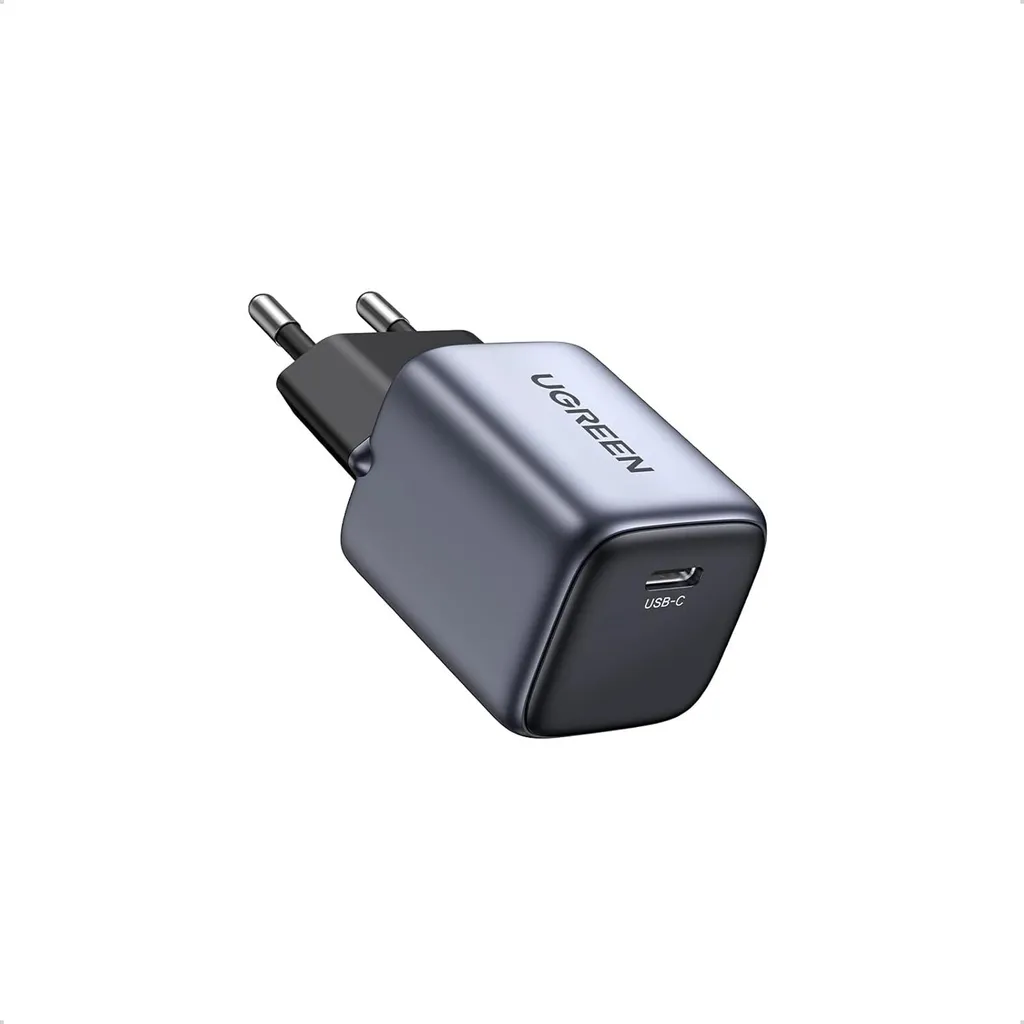 Chargeur USB C pour iPhone et Android UGREEN GaN 30W Gris Voyage - 11