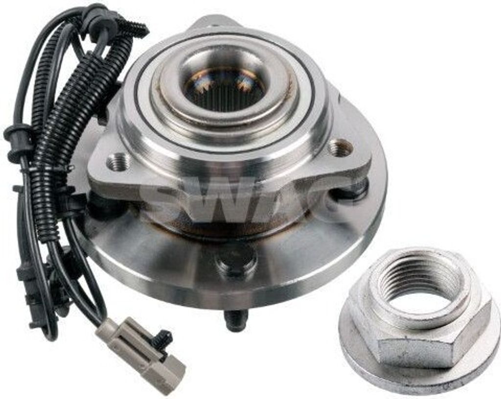 SWAG Radlagersatz Vorne Links Vorne Rechts für JEEP GRAND CHEROKEE III (WH, WK) Schrägkugellager 100mm 33 10 2852