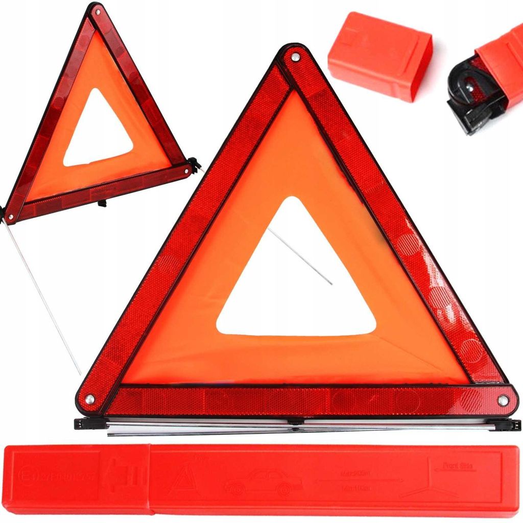 AUTOWARNDREIECK Warndreieck in Einer Kunststoffbox MP020 Produktbild 