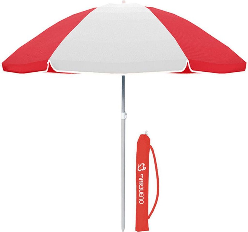 Sonnenschirm Marbueno Rot Ø 180 cm