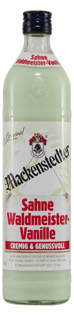 Mackenstedter Waldmeister-Vanille Sahnelikör