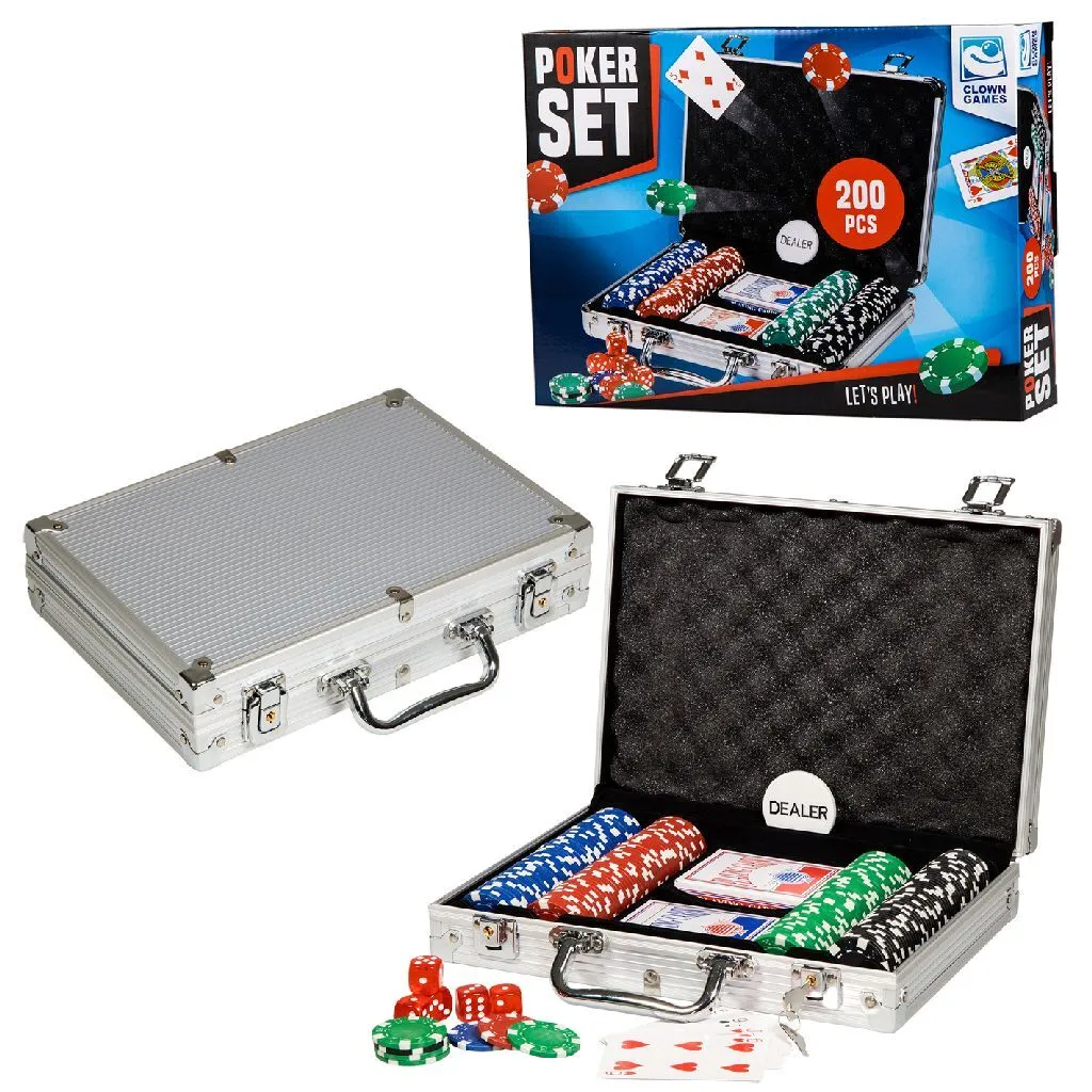 Kit Poker professionnel avec mallette rigide - Fini les jetons perdus