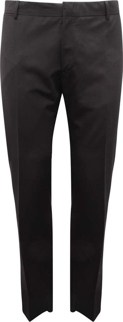 6772Av Pantalone Uomo Tonello Man Wool Trousers Black