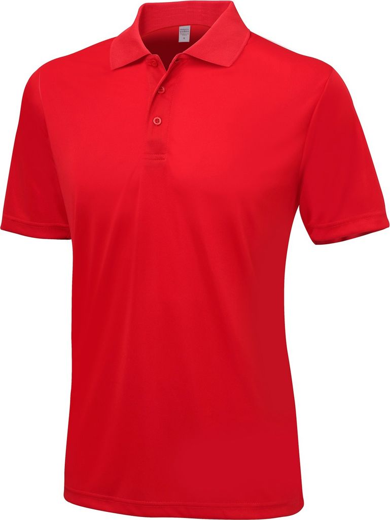 AWDis Just Cool Herren Kurzarm Poloshirt PC2632 (XS) (Feuerrot)