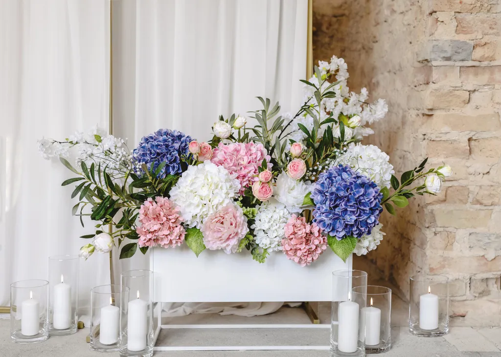 Portacandele Vetro Eventi 13x17cm | Design Elegante per Centrotavola - 2