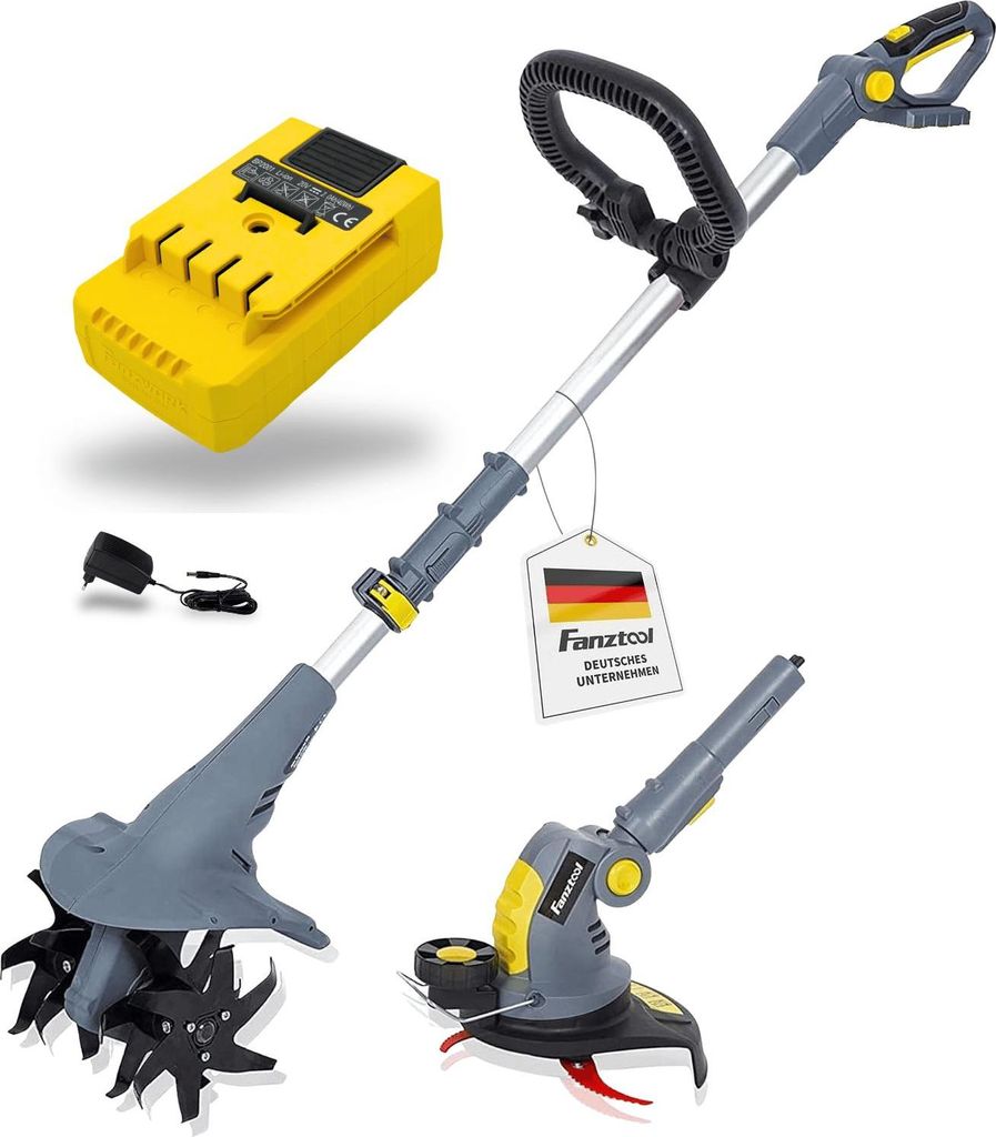 FANZTOOL 20V Motorhacke Mini-Bodenhacke Bodenfräse Produktbild 