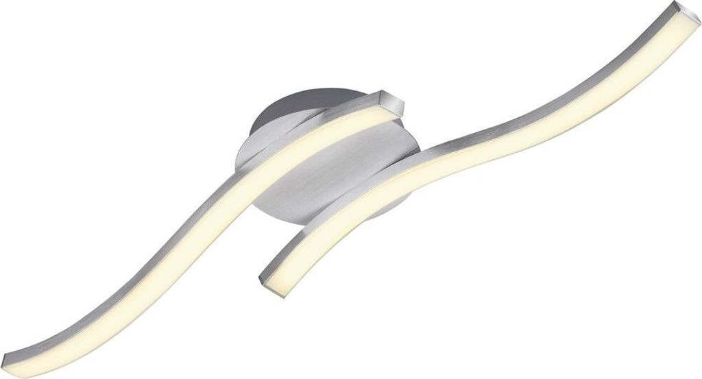 LED Deckenleuchte wellenförmig 2-flammig 2 x 6W 3000K Produktbild 