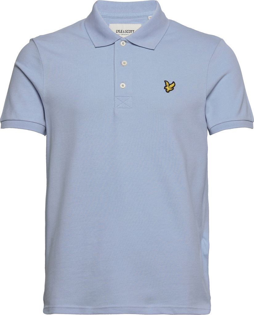 Lyle & Scott Plain Polo Shirt  Blau - Große XL Produktbild 