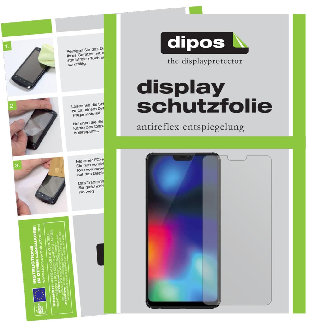 6x Schutzfolie für Vivo Z1i matt Displayschutzfolie Folie Display Schutz dipos