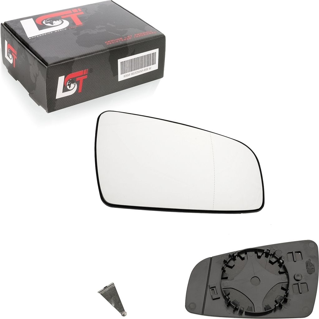 Außenspiegel Spiegelglas Seitenspiegel asphärisch rechts für Opel Zafira B 05-08