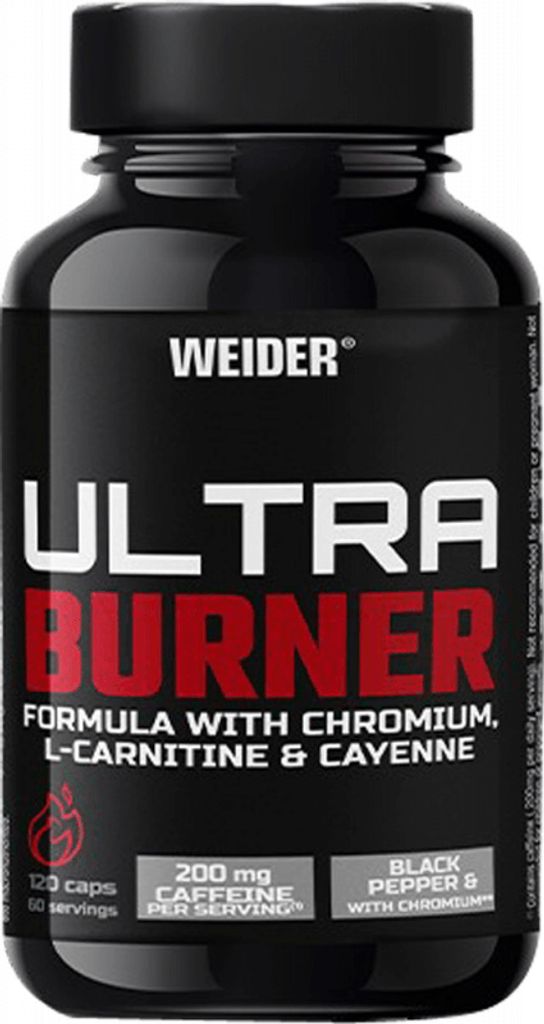 Weider Ultraburner (120 Caps) Unflavoured - Diät & Gewichtsmanagement - Fatburner