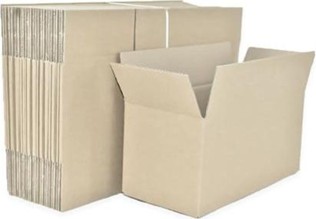 Kartons mit Klappdeckel 360 x 170 x 170 mm Karton, 10er-Pack