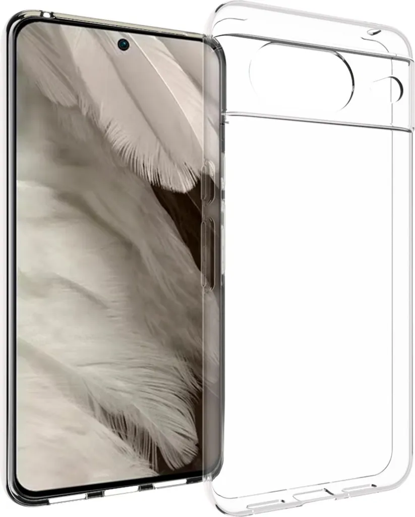 Custodia Google Pixel 8 Accezz Trasparente TPU - Semplice e Sicura