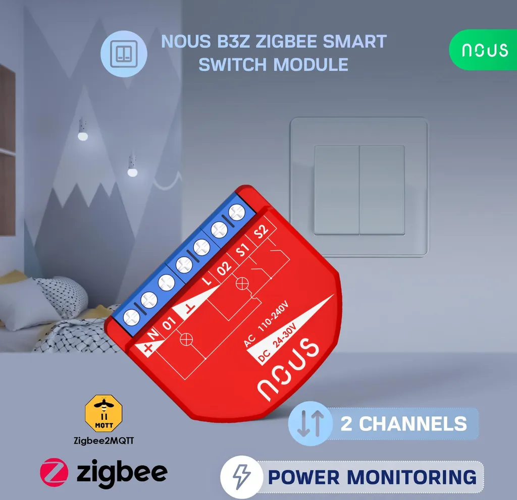 Interrupteur Mural ZigBee pour Automatisation Maison et Contrôle à Distance - 6