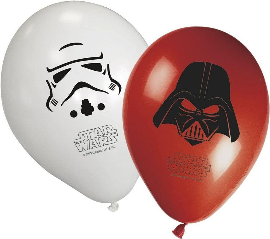 STAR WARS-Latexballons, 28 cm, 8 Stück Produktbild 