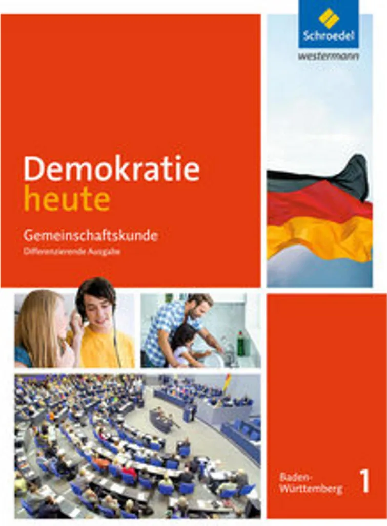 Demokratie heute 1 manuel scolaire politique Baden-Württemberg relié
