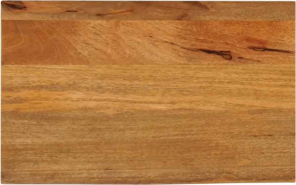 Piano Tavolo Exclusive 50x40x3,8 cm Legno Massiccio Mango Live Edge