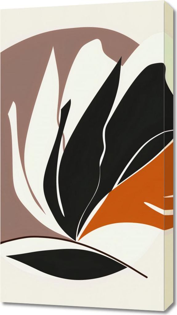 Bild 50x90cm Pflanzen-Eleganz