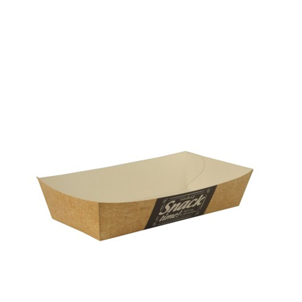 Good Food tiefe Papierschale 15 x 7 x 3,5 cm 50 Stück. Produktbild 
