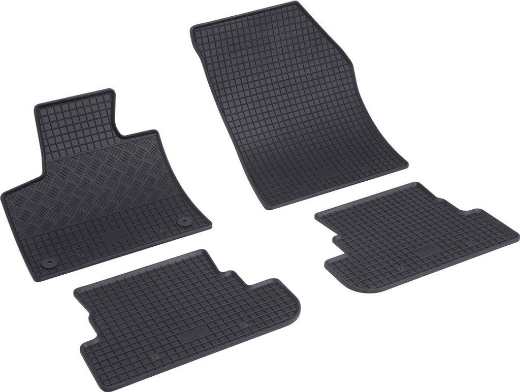 RIGUM Fußmatten Set Gummi für OPEL GRANDLAND X (A18) Vorne+Hinten