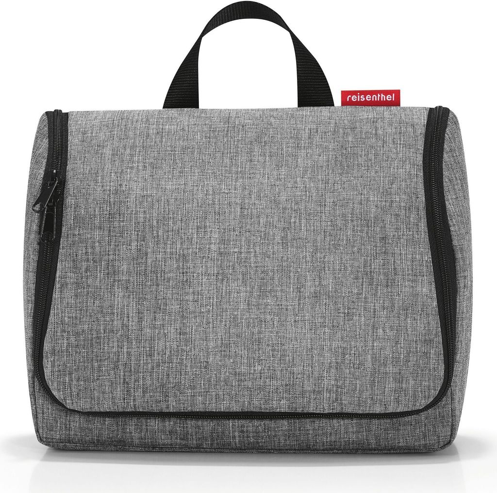Reisenthel toiletbag XL, Polyester, Grau, Einfarbig, Produktbild 