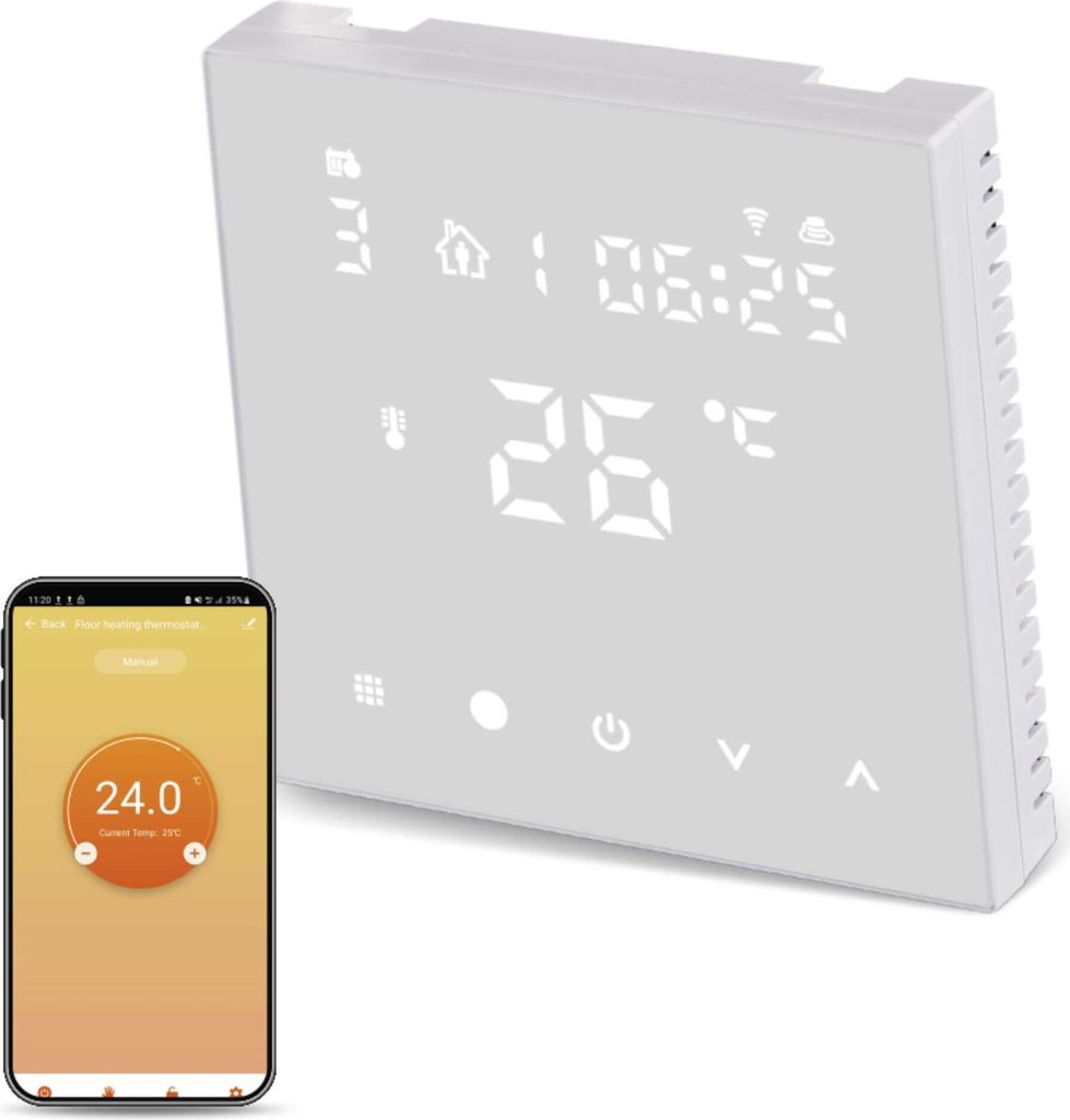 EMOS GoSmart Biely digitálny izbový termostat pre podlahové Obrázok produktu
