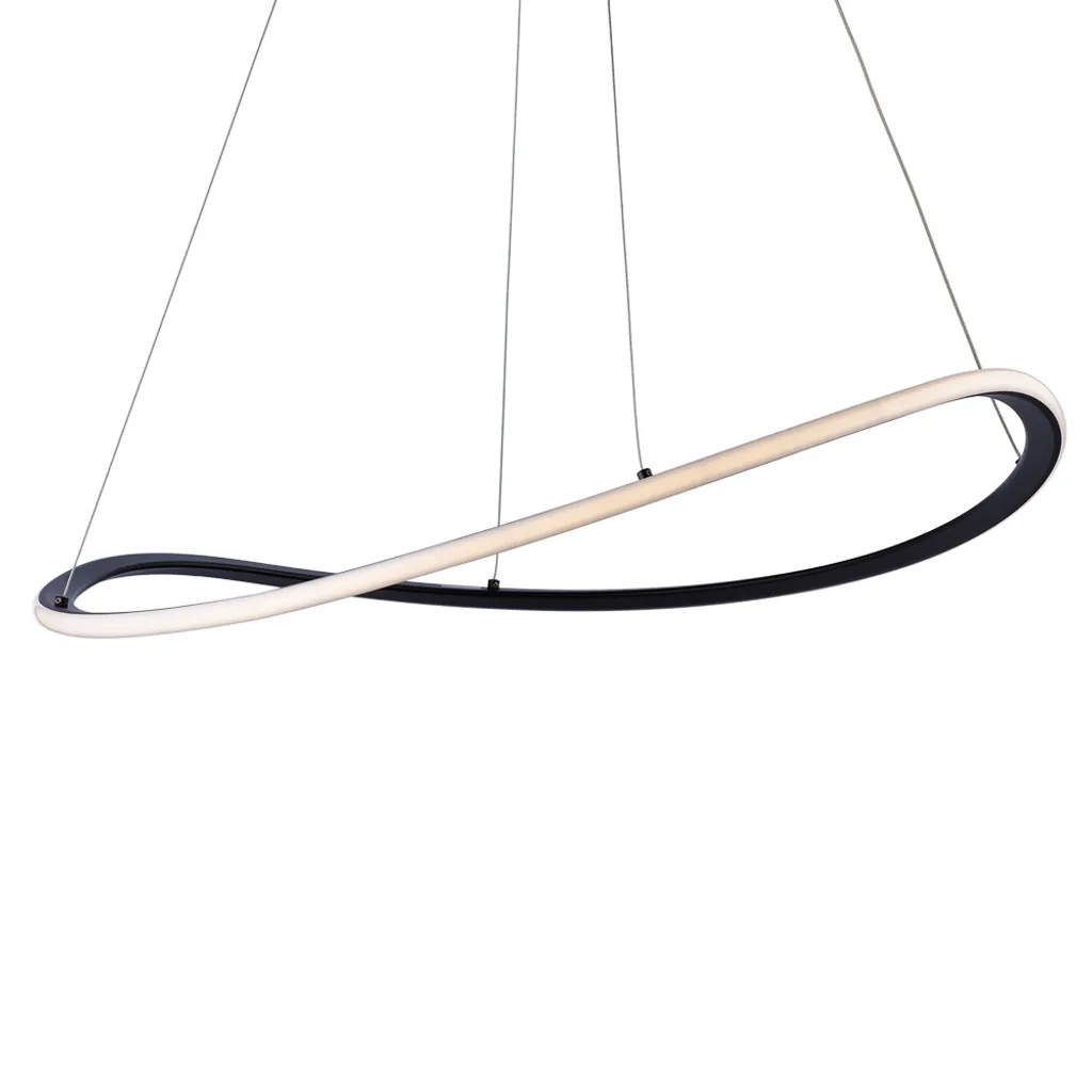Suspension LED CCT 70 cm fini les éclairages fixes avec sa télécommande
