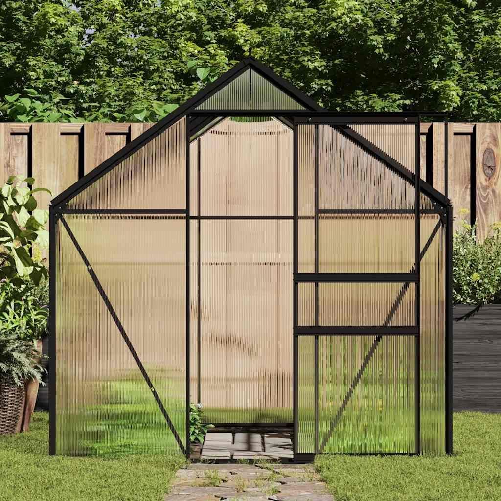 Serre Anthracite Aluminium 4,75 m² Image du produit 