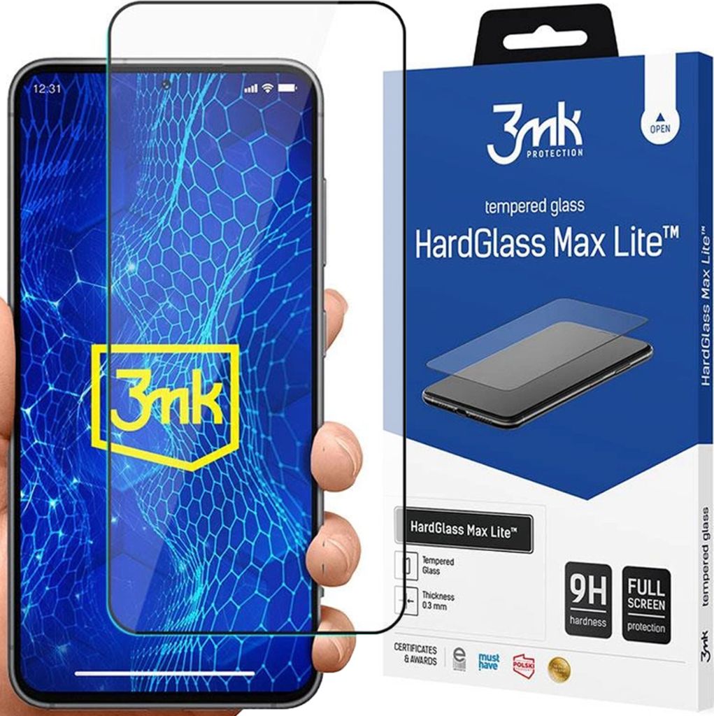 3mk HardGlass Max Lite - Szkło hartowane do Samsung Galaxy Zdjęcie produktu 