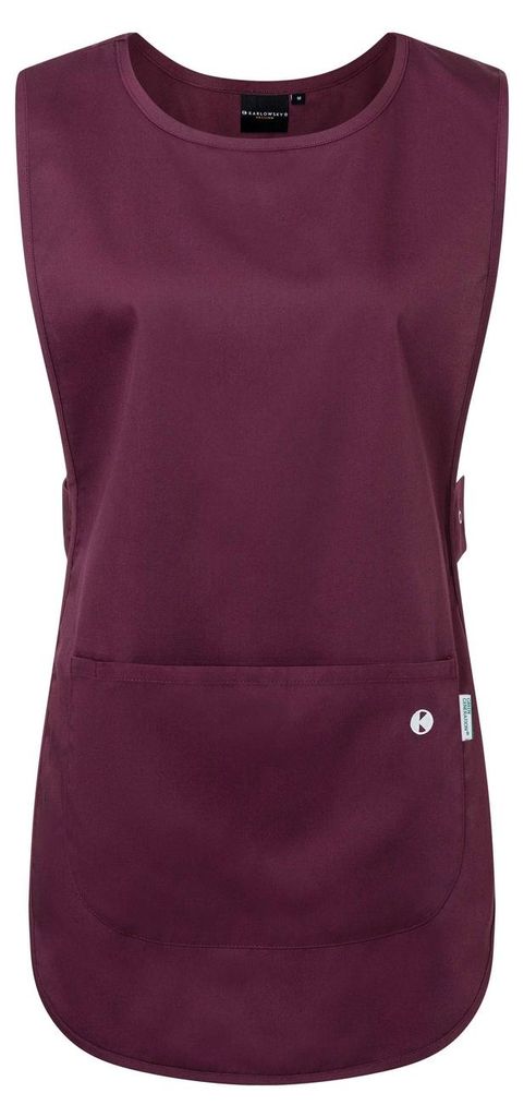 Karlowsky - "Essential" Arbeitsschürze Zum Überziehen für Damen FK3044 (XXL) (Aubergine)