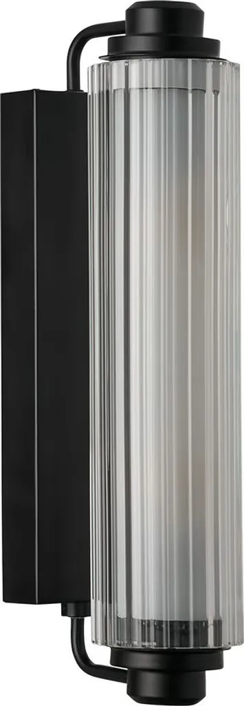 Applique Étanche IP44 Nordlux Nimal Noir à Ailettes 25W Style Art Déco